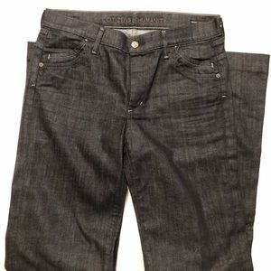 Woman’s Citizens of Humanity medium rise wide leg jeans size 30